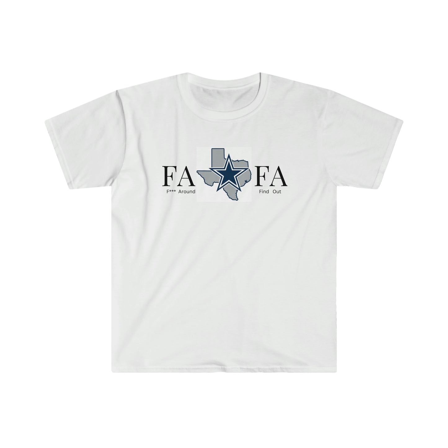 Unisex Softstyle Texas/Cowboys T-Shirt