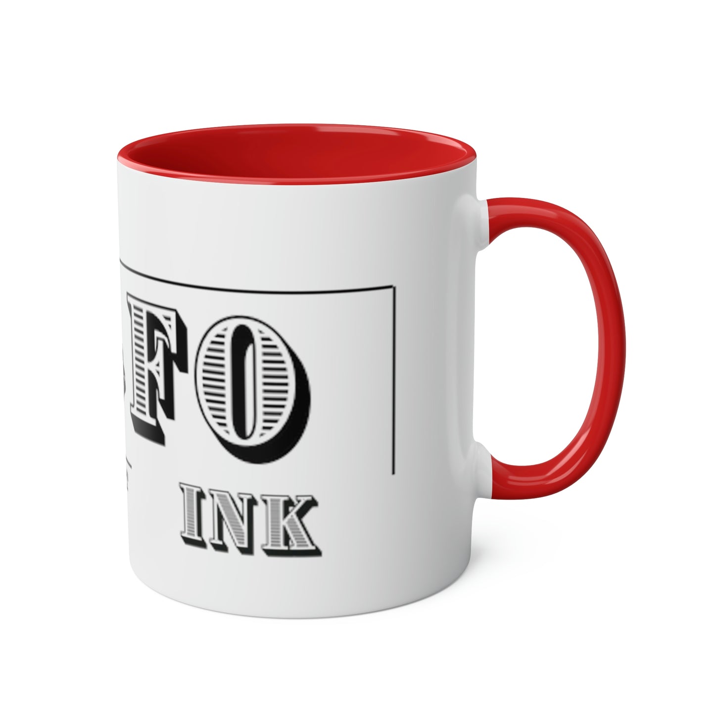 Two-Tone FAFO Coffee Mugs, 11oz