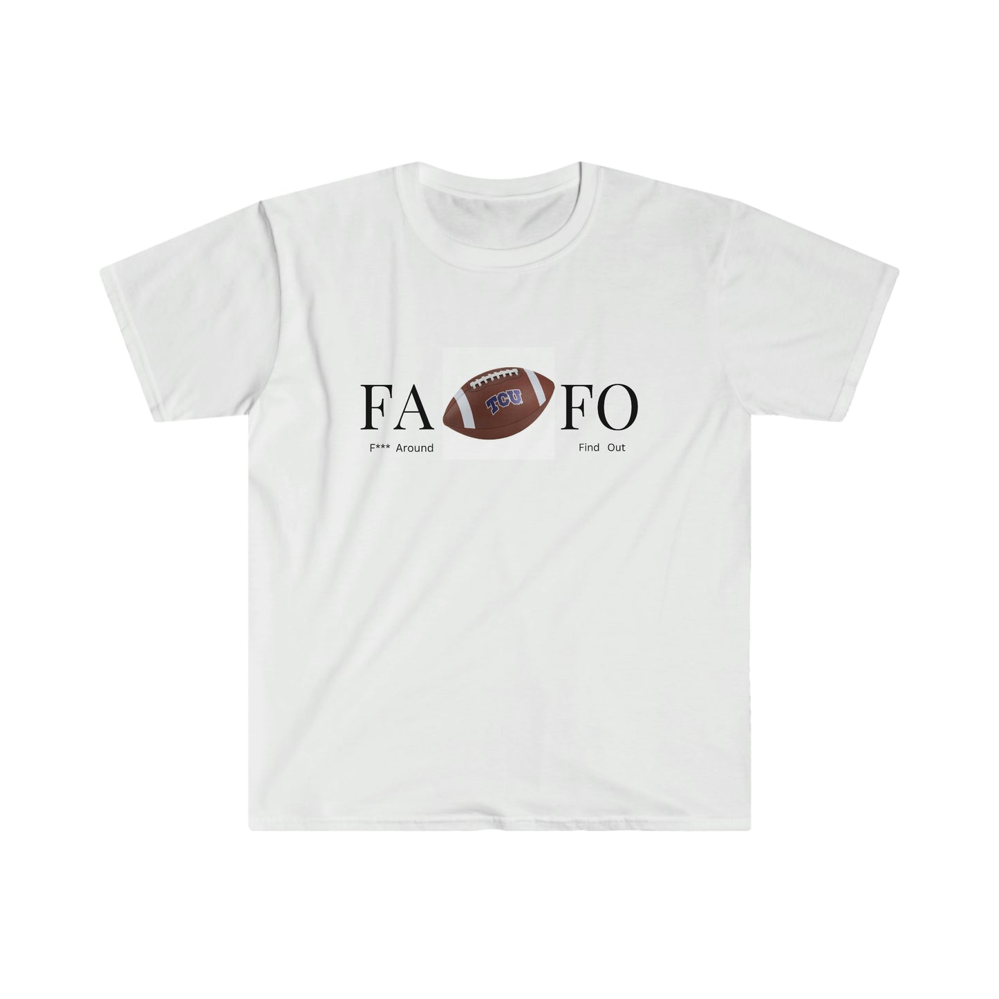 Unisex Softstyle TCU Football T-Shirt