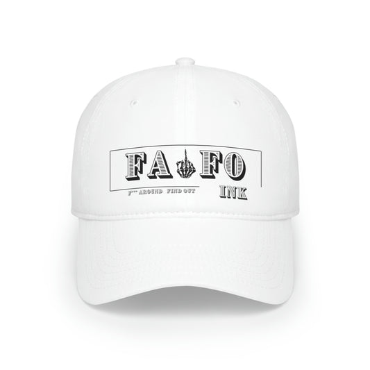 Low Profile FAFO Logo Baseball Cap
