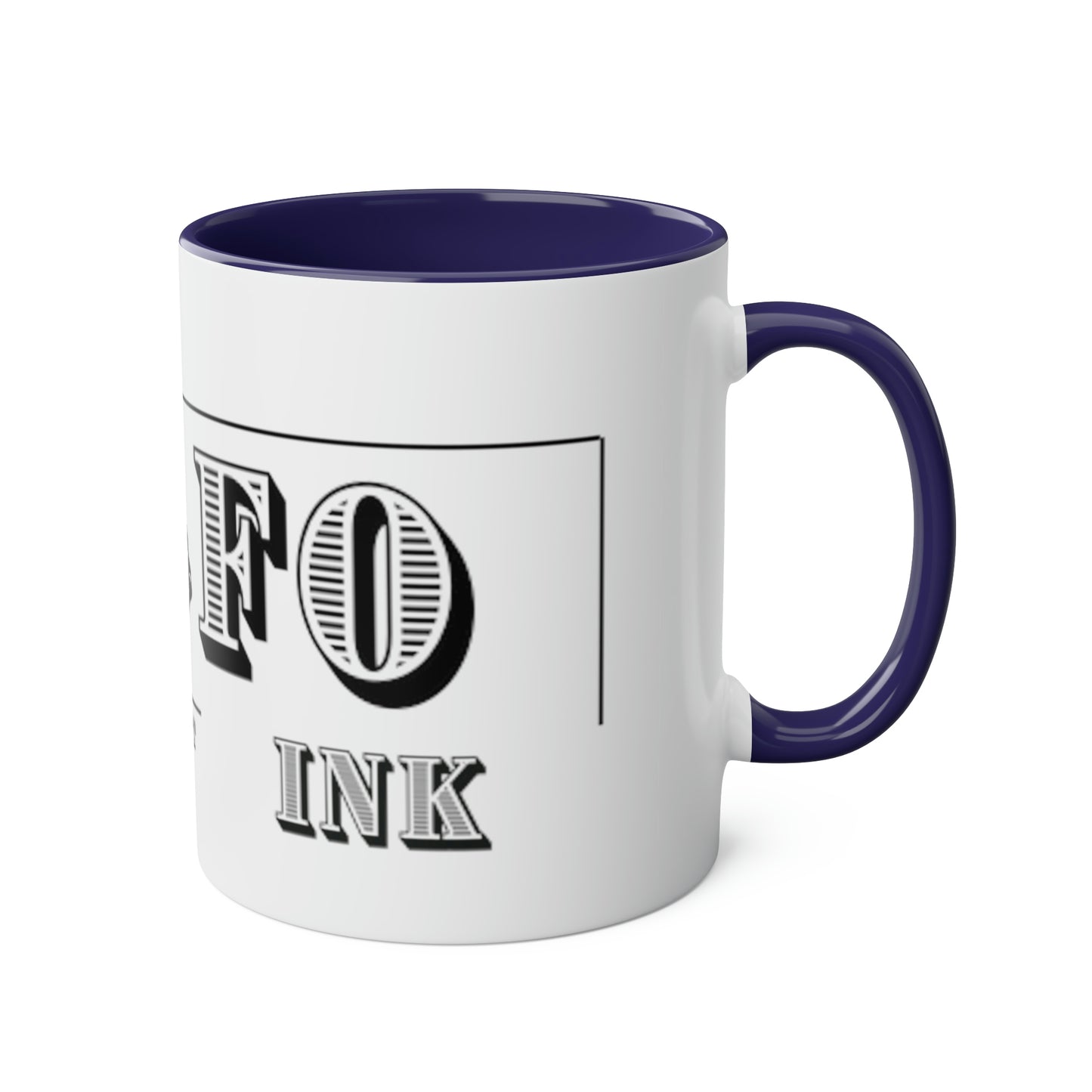 Two-Tone FAFO Coffee Mugs, 11oz