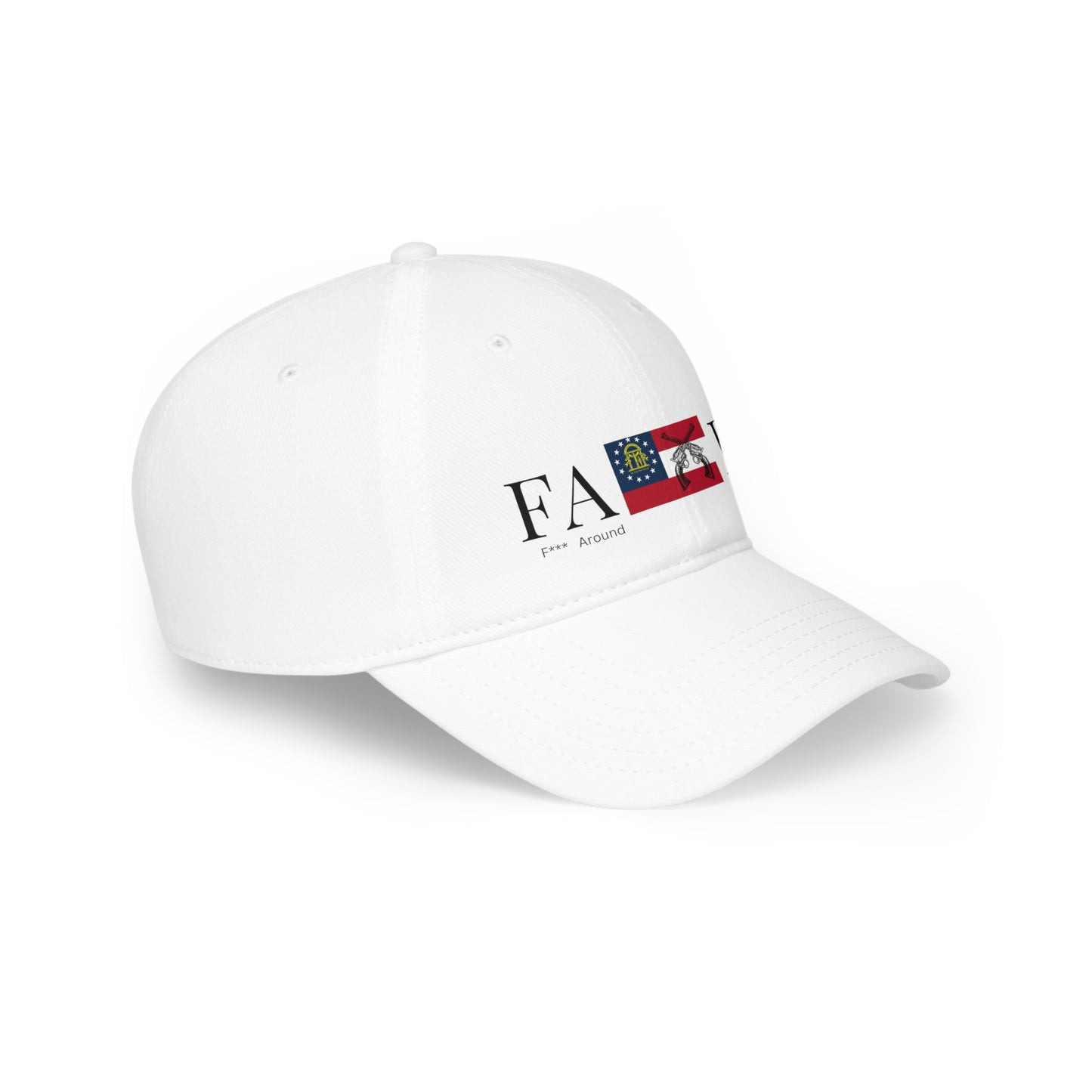 Low Profile Georgia State Baseball Cap