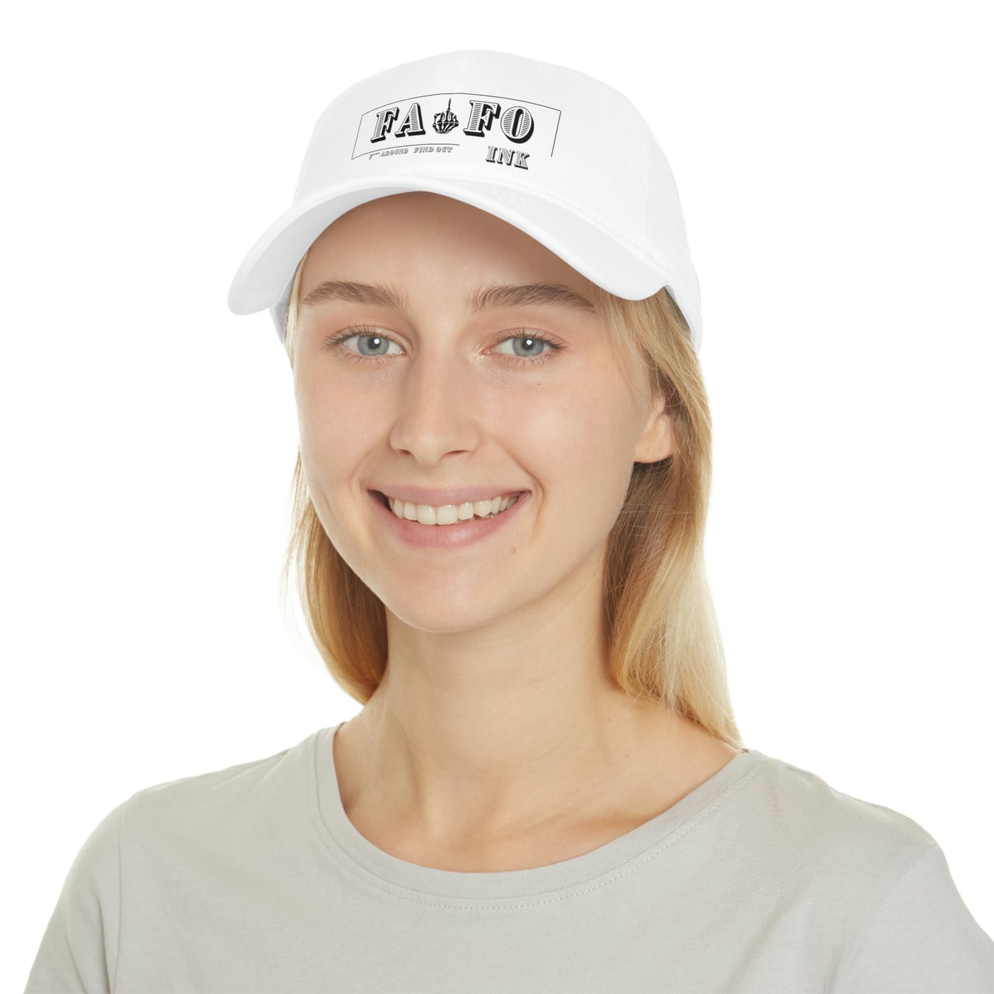 Low Profile FAFO Logo Baseball Cap