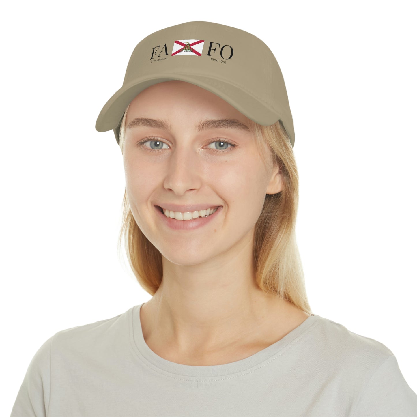 Low Profile Alabama Dont Tread On Me Baseball Cap